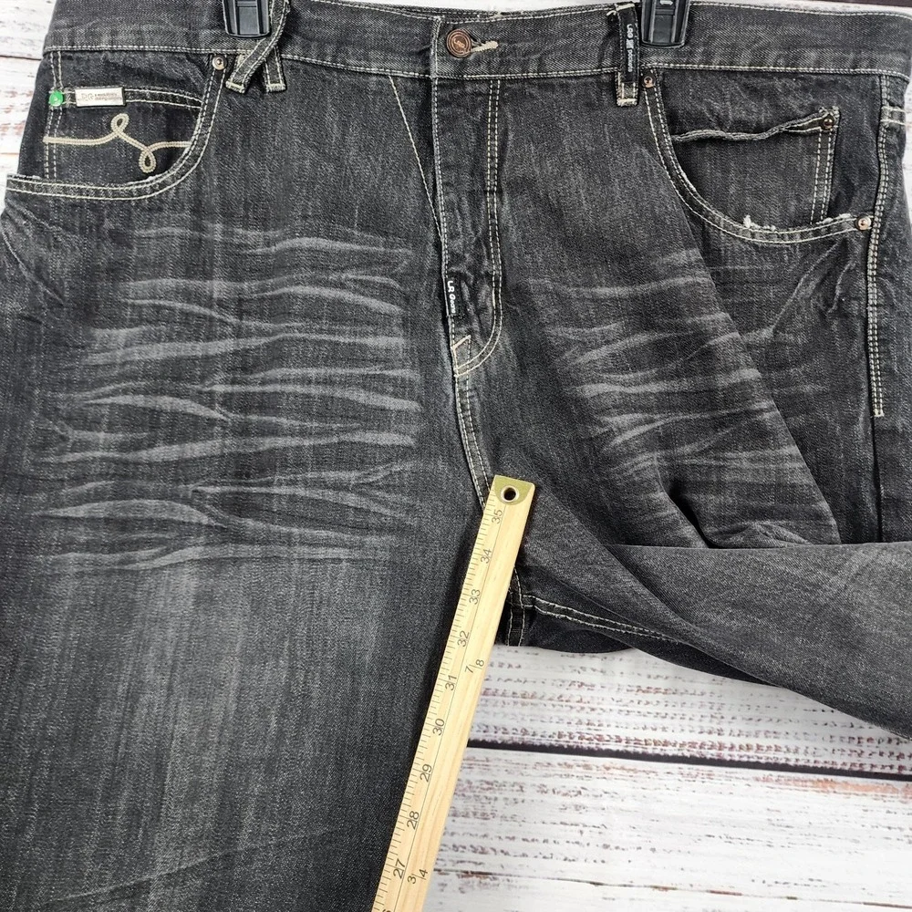 Vintage Y2K LRG Grass Roots Classic 47 Fit Jeans Mens 44 Baggy‎ Street Skate